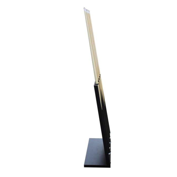 Black Minimal Floor Cue Rack - Image 3